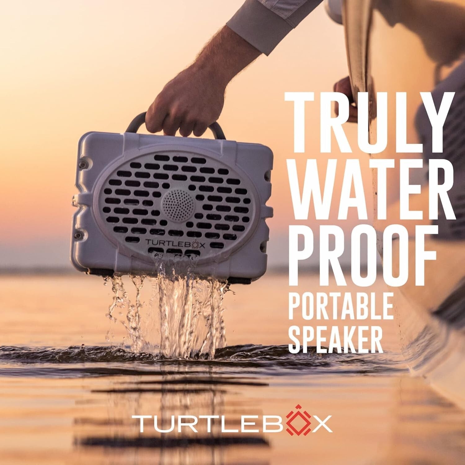 Rugged IP67 Waterproof Bluetooth Speaker - Stereo Pairing & Built-in Power Bank
