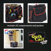 Load image into Gallery viewer, Compact dbest Quik Cart Bundle - Ideal for Outdoor Projects with 80 lb Capacity
