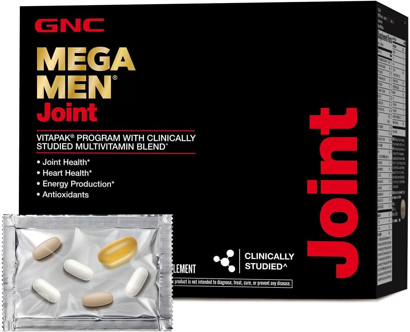 Mega Men Joint Vitapak - 3-in-1 Multivitamin, Glucosamine & EPA Fish Oil
