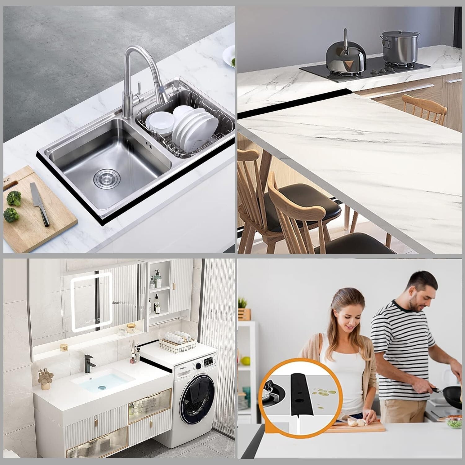 Anti-Slip Foldable Stove Cover & Mat - 27.9x20 Natural Rubber Kitchen Protector