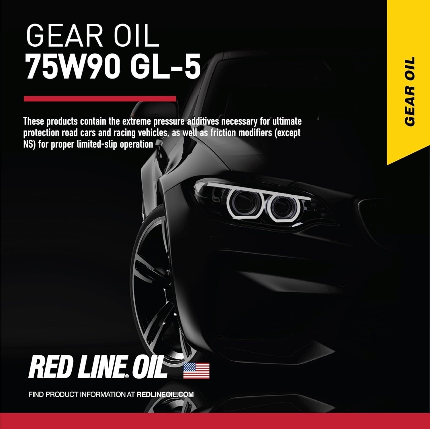 75W90 GL-5 Synthetic Gear Oil for Superior Differential Performance - 2 Pack