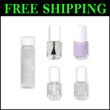 Load image into Gallery viewer, Compact Lovely Lilac Nail Kit - Full Coverage Shimmer &amp; hypoallergenic Formula