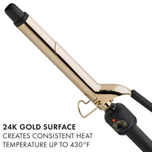 Load image into Gallery viewer, Professional 24K Gold Curling Iron - Defined Styles &amp; Effortless Waves