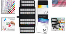 Load image into Gallery viewer, Artist-Approved 108 Watercolor Pens Set with Safe Aqua Brushes &amp; Tutorials