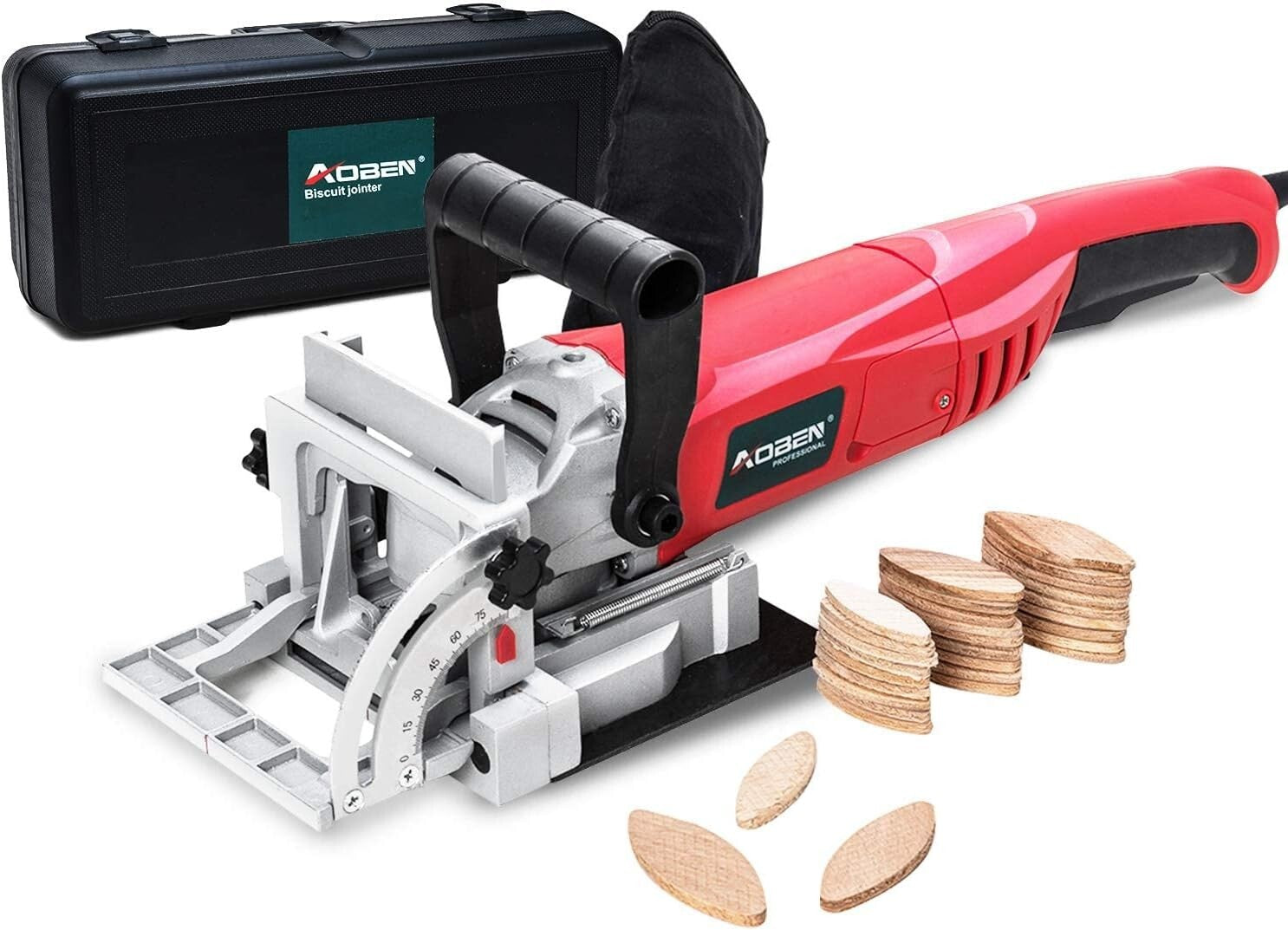 8.5 Amp Biscuit Cutter Joiner with Tungsten Carbide Blade & Dust Collection
