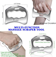 Load image into Gallery viewer, Professional Stainless Steel Massage Scraper for Physical Therapy &amp; Wellness