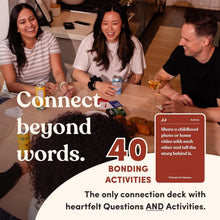 Load image into Gallery viewer, Meaningful Conversations: 140 Cards for Adult Friendships &amp; Emotional Intimacy