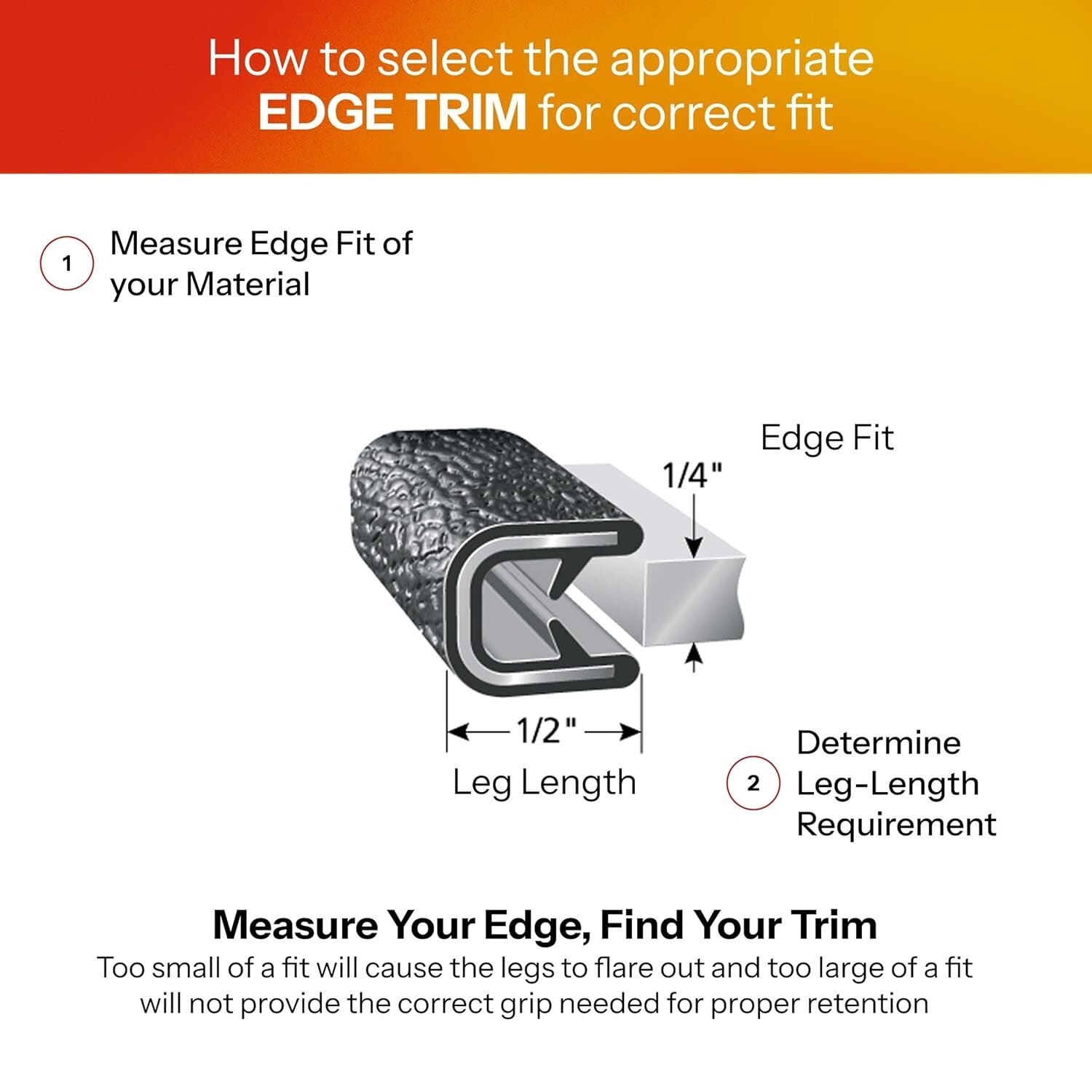 Durable 25 ft Flexible PVC Edge Protector - Ideal for Marine and Automotive Use