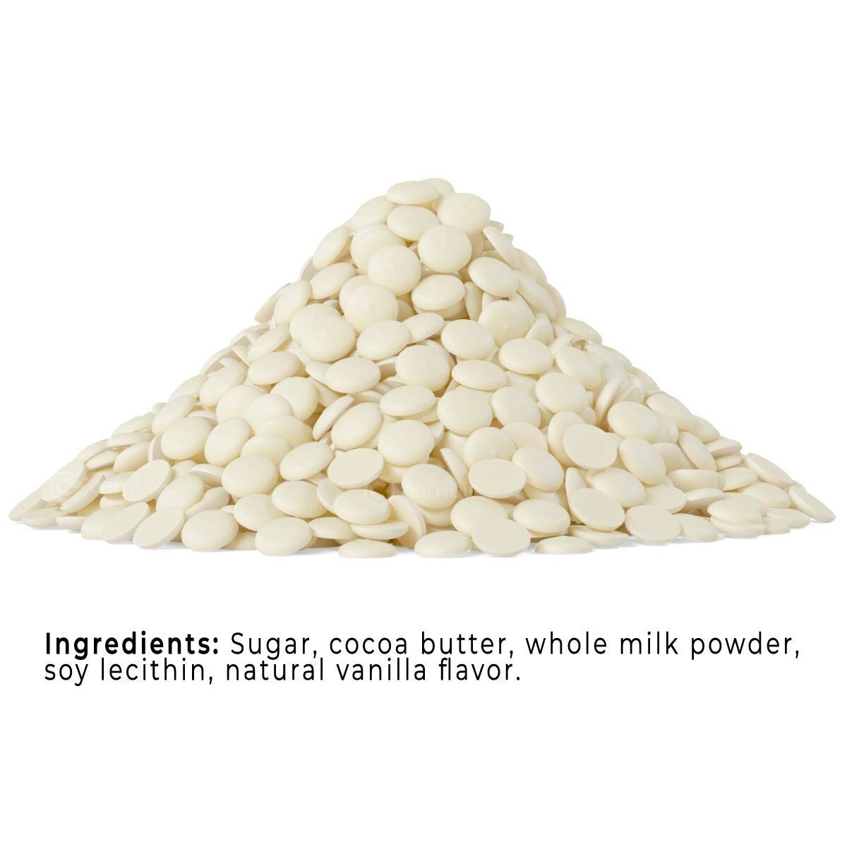 Premium 2 lb Belgian White Chocolate Couverture - Ideal for Molding & Ganaches