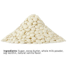 Load image into Gallery viewer, Premium 2 lb Belgian White Chocolate Couverture - Ideal for Molding &amp; Ganaches