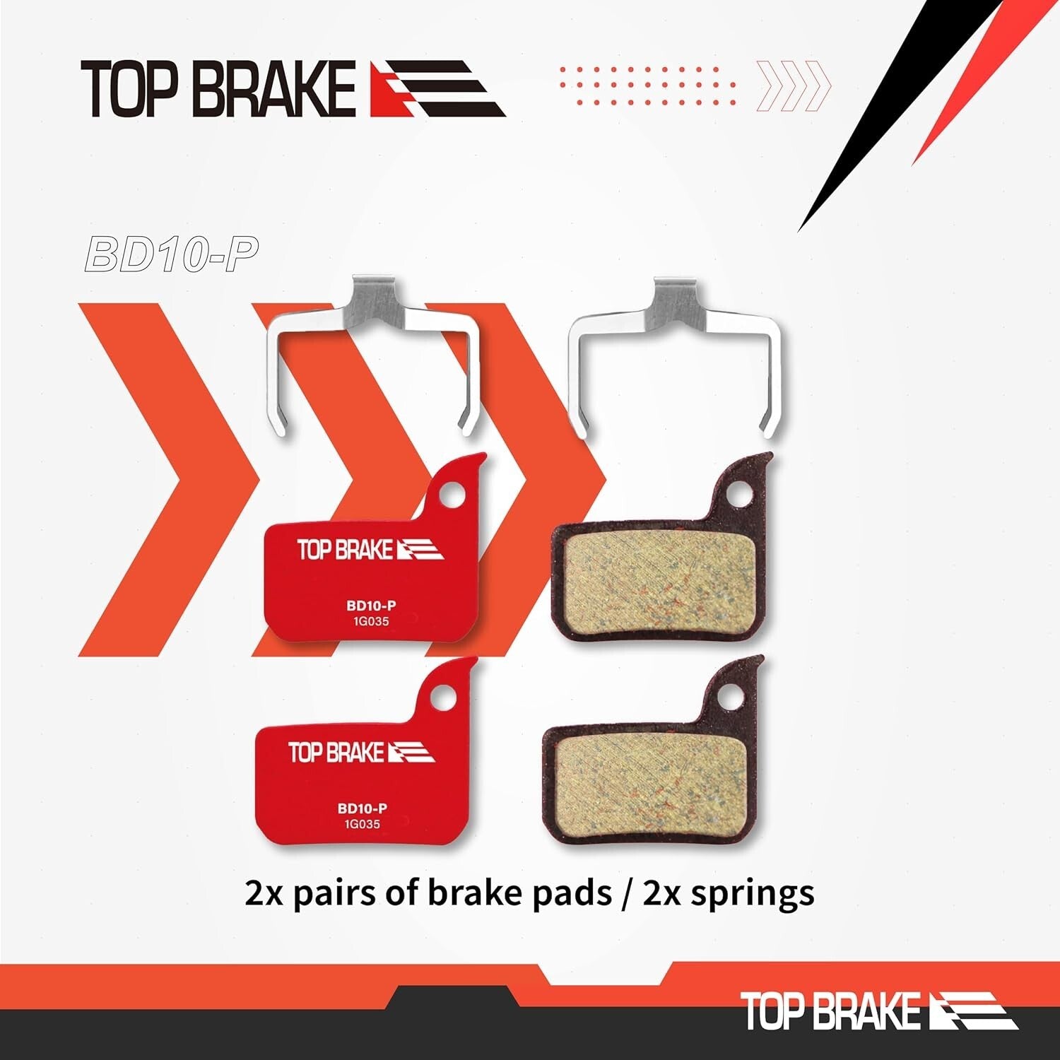 Exceptional Stopping Power Brake Pads - Fit for AVID SRAM & All Mountain Bikes