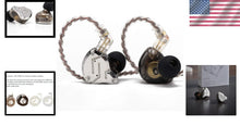 Load image into Gallery viewer, Stunning 4BA+1DD Hybrid IEM Earphones - Elegant Design with Sound Isolation
