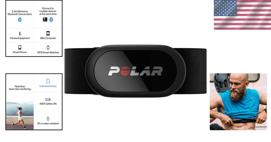 Lightweight and Versatile Bluetooth Heart Rate Monitor for Active Lifestyles