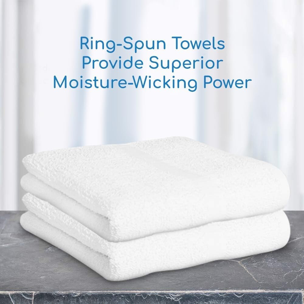 Budget-Friendly 36-Pack 20"x40" Cotton Towels - Ideal for Home & Travel