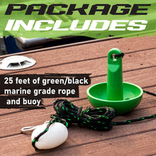Load image into Gallery viewer, Compact 8-Lb Mushroom Anchor with Snap Hook &amp; 25 Ft Rope - Perfect for Kayaking