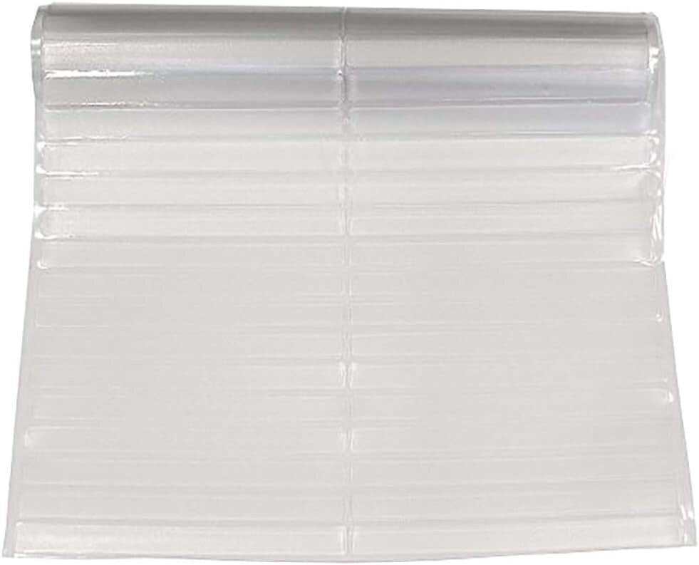 27" x 6' Non-Slip Vinyl Floor Runner - Durable Protector for Hard Surfaces