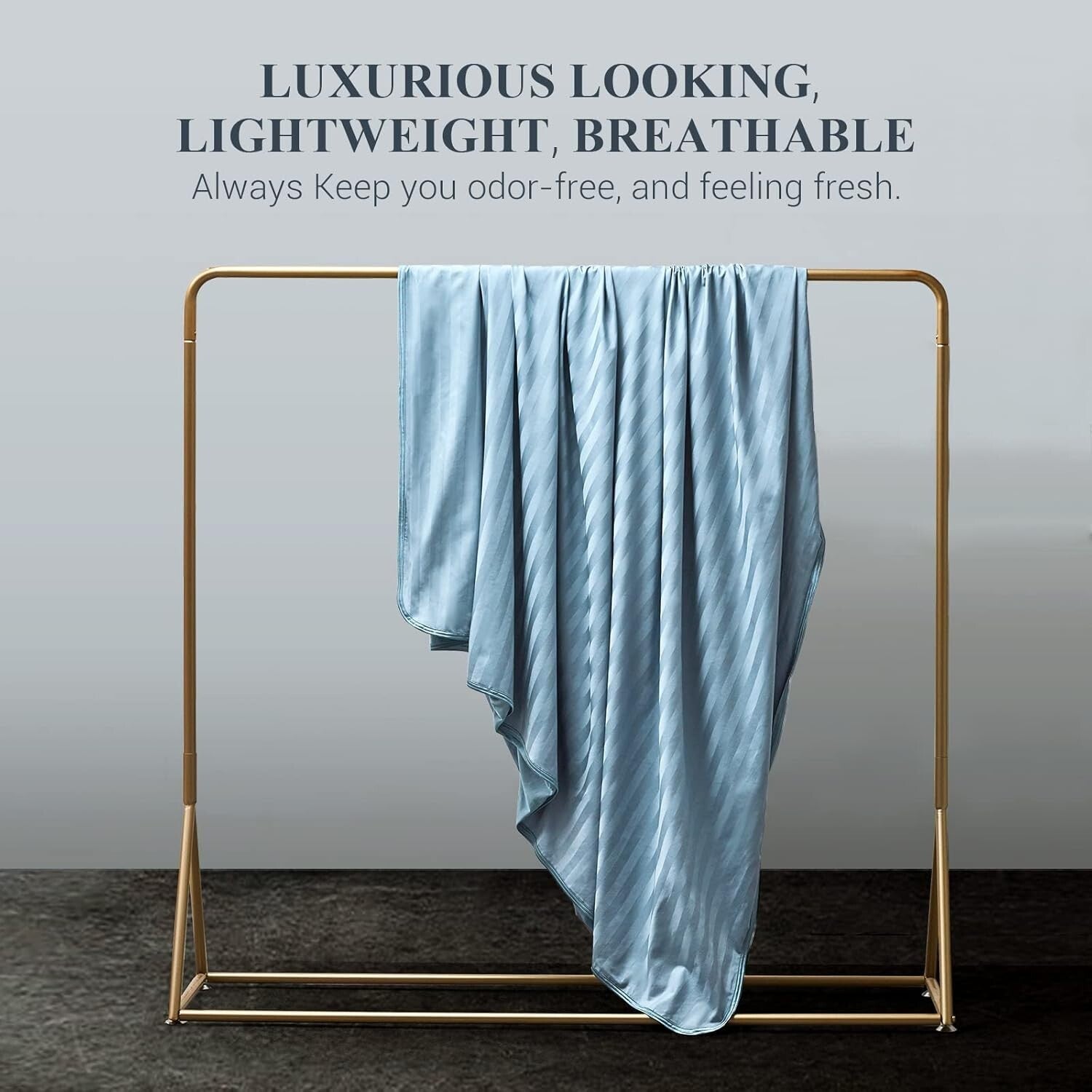 Double-Sided Twin Cooling Blanket, Lightweight Arc-Chill 3.0 Fabric - 59" x 79"