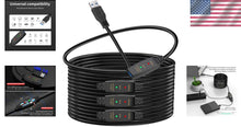 Load image into Gallery viewer, High-Speed 75ft USB 3.0 Extension Cord - Compatible with Laptops and Consoles