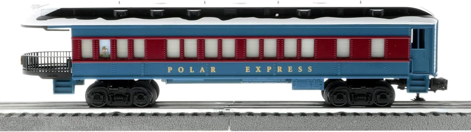 All-in-One Polar Express Model Train Set with Bluetooth and Custom Announcements