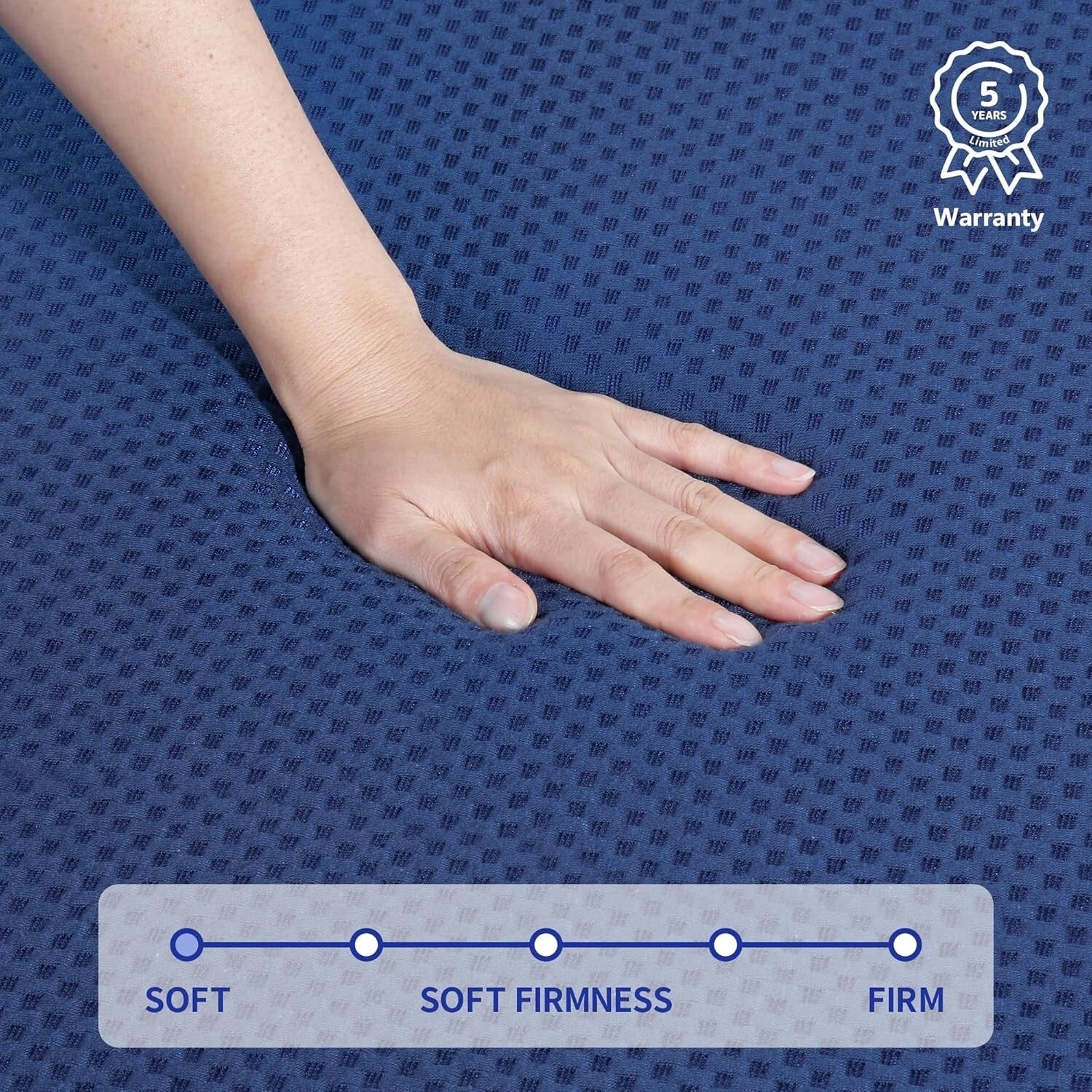 Versatile Tri-Fold Mattress and Guest Bed Solution - Cool Gel 4-Inch Comfort