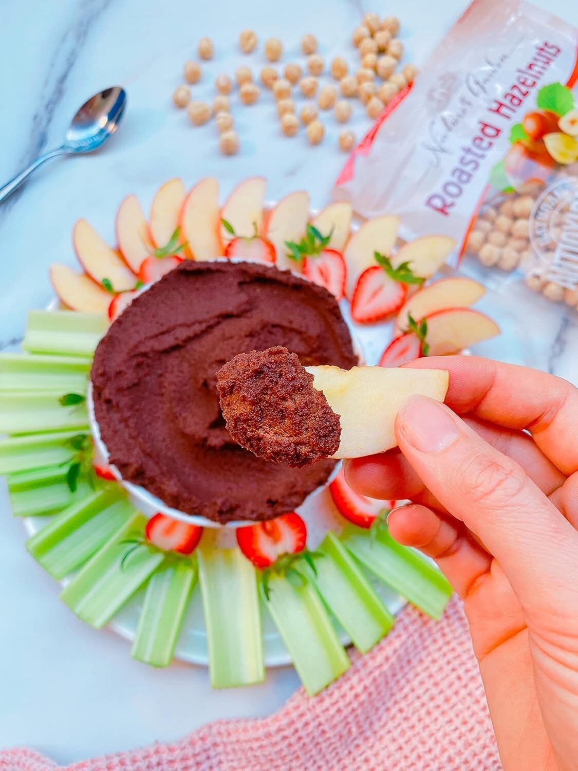 Nature’s Garden Roasted Hazelnuts - 78 Oz Bulk Pack of 3 for Healthy Snacking