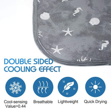 Load image into Gallery viewer, Breathable Double-Sided Cooling Blanket - 60”x90” for Night Sweats &amp; Hot Weather