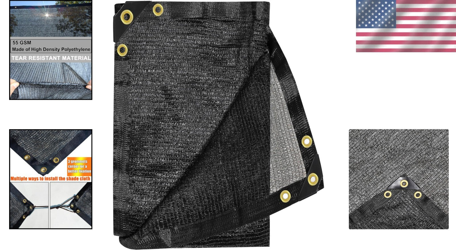 Breathable and Tear-Resistant Shade Cloth 12x20 ft - Perfect for Outdoor Gardens