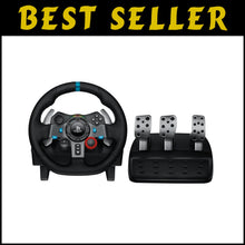 Load image into Gallery viewer, Immersive Racing Wheel with Force Feedback &amp; Stainless Steel Shifters for PS5/PC