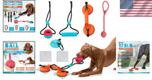 Load image into Gallery viewer, Durable Tug of War Dog Toy with Double Suction Cups - Perfect for Large Breeds