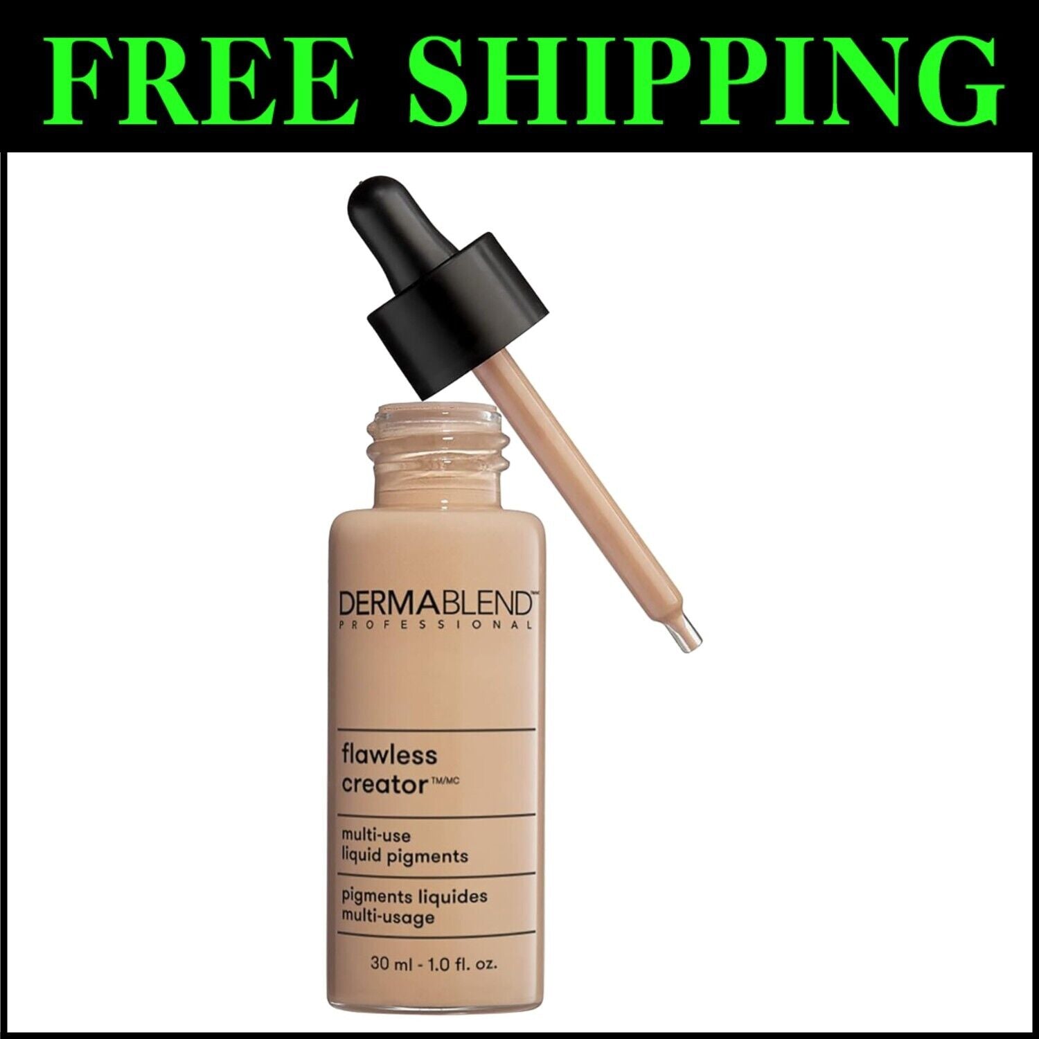 Flawless Creator Liquid Foundation - Full Coverage, Lightweight & Natural Finish