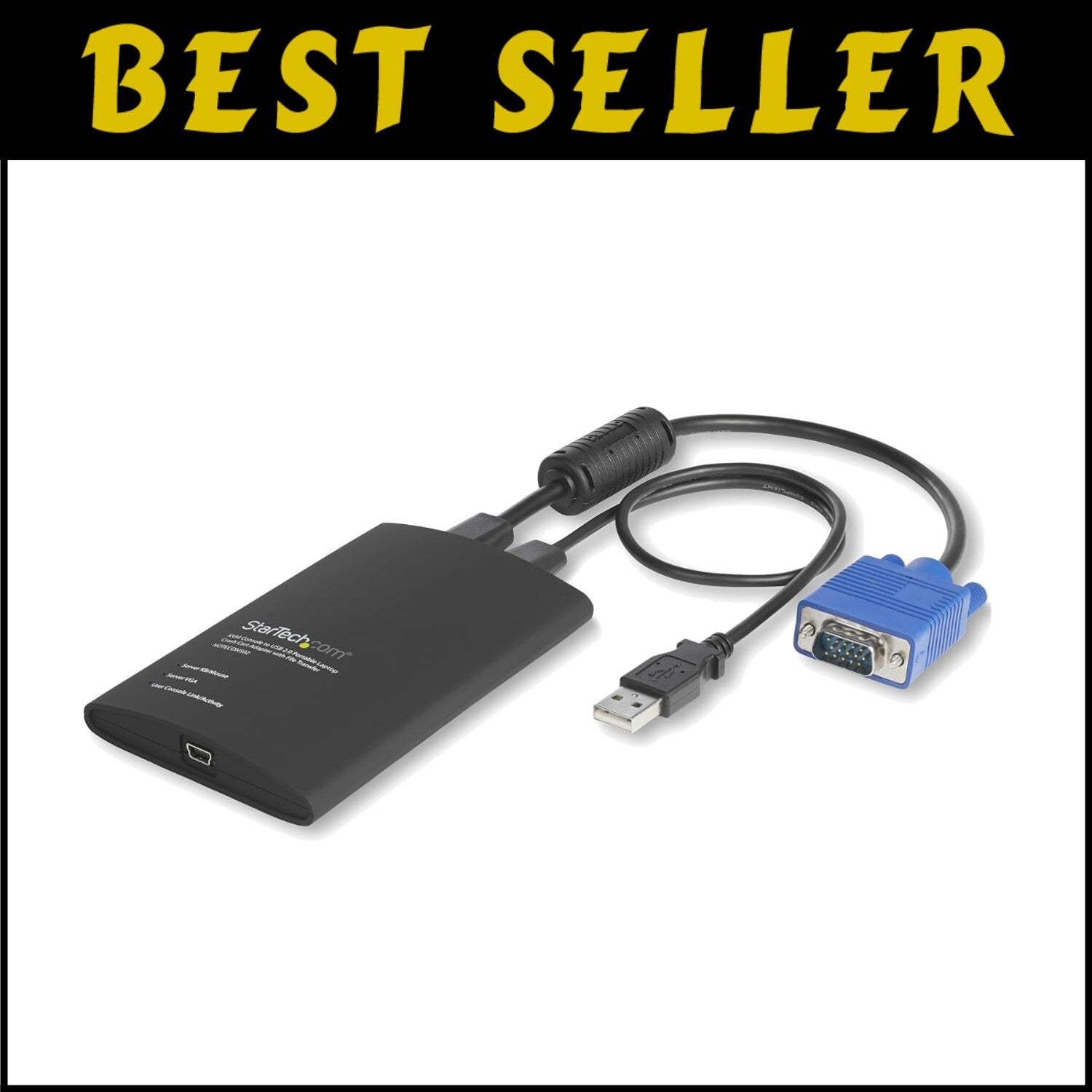 Multifunctional Portable KVM Adapter - USB & VGA for Effective Maintenance