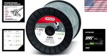 Load image into Gallery viewer, Long-Lasting Magnum Gatorline Trimmer Line .095-Inch - Fits Most String Trimmers