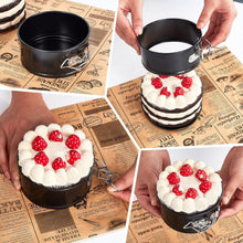 Load image into Gallery viewer, Versatile 25-Piece Mini Springform Pan Set for Baking Cheesecakes &amp; Quiches