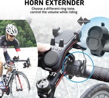Load image into Gallery viewer, High-Quality Bluetooth Speaker Bike Mount with LED Light &amp; 5000mAh Battery