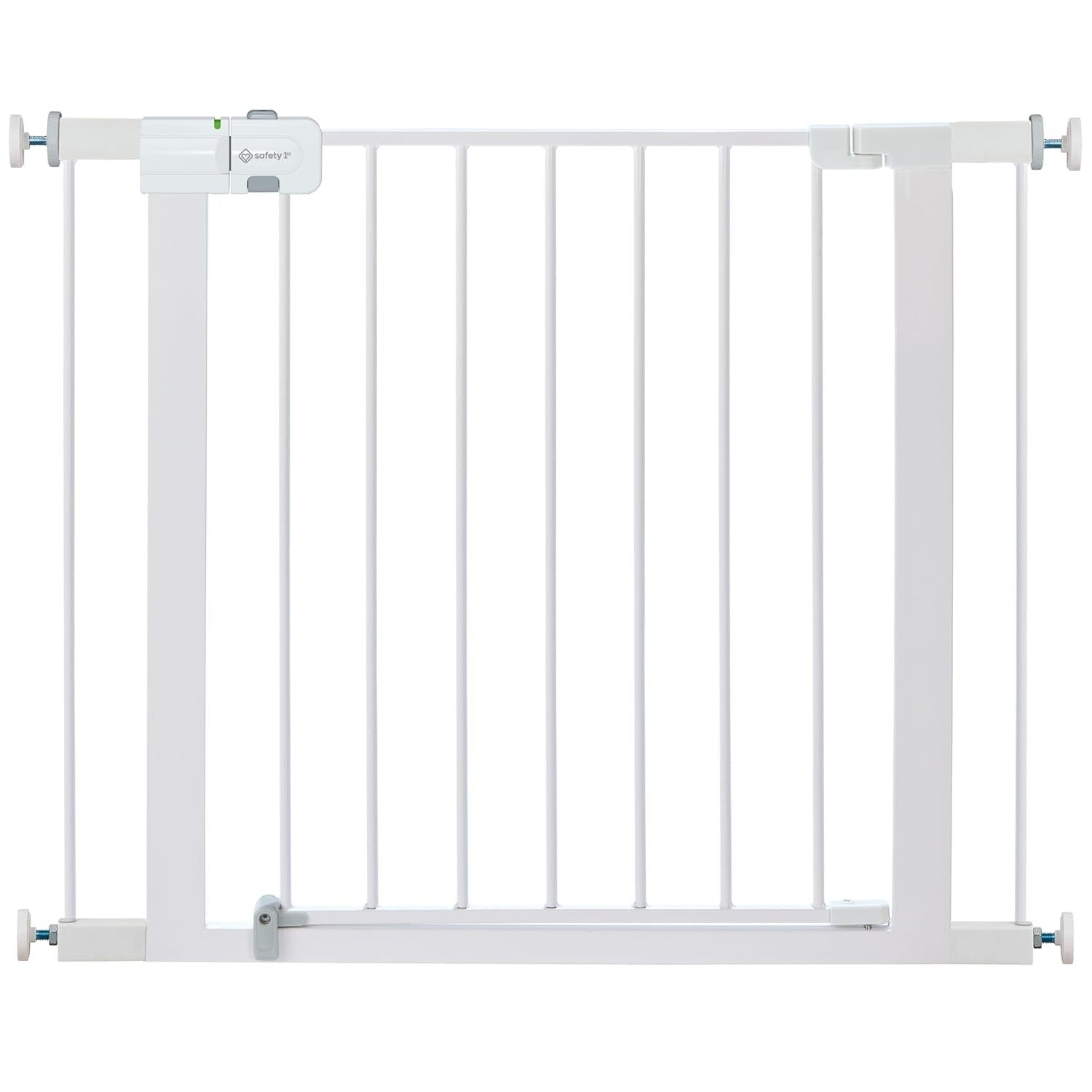 SecureTech Walk-Through Baby Gate – Adjustable 29"-38" for Pets and Children