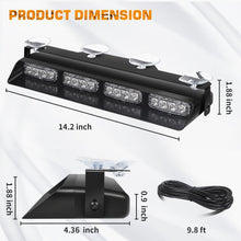 Load image into Gallery viewer, Lightweight Emergency Strobe Lights for Construction Vehicles - Flashing Amber