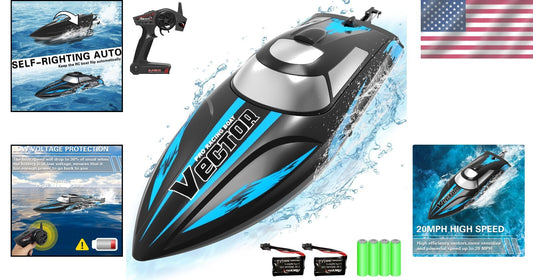 Exciting Remote Control Boat for Pools & Lakes - Supports Multiplayer Racing