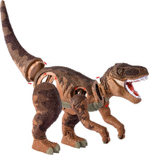 Load image into Gallery viewer, Interactive Tyrannosaurus Rex with Mist, Sound &amp; 10 Small Dino Figures for Kids