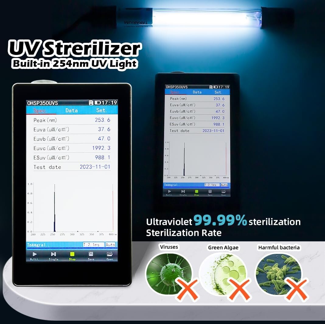 Separate Control U-V Fish Tank Filter - Clean Water & Fresh Smells Guaranteed