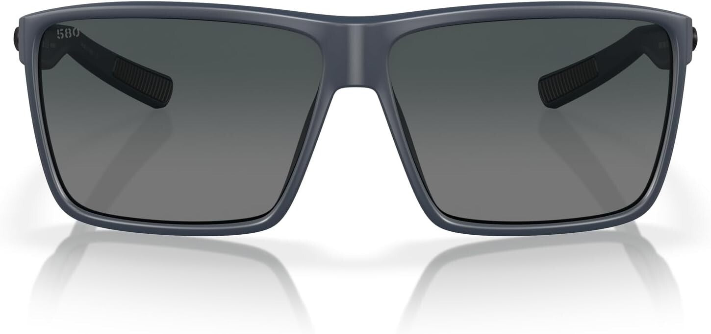 Rincon Rectangular Polarized Sunglasses for Men - Ideal for Oval-Round Faces