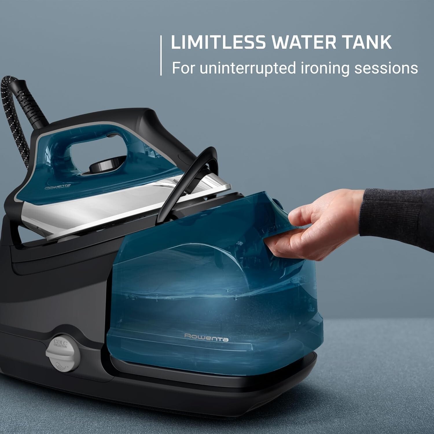 Ultimate Steam Station for Clothes - 1800W Power, 430g Steam Boost for Creases