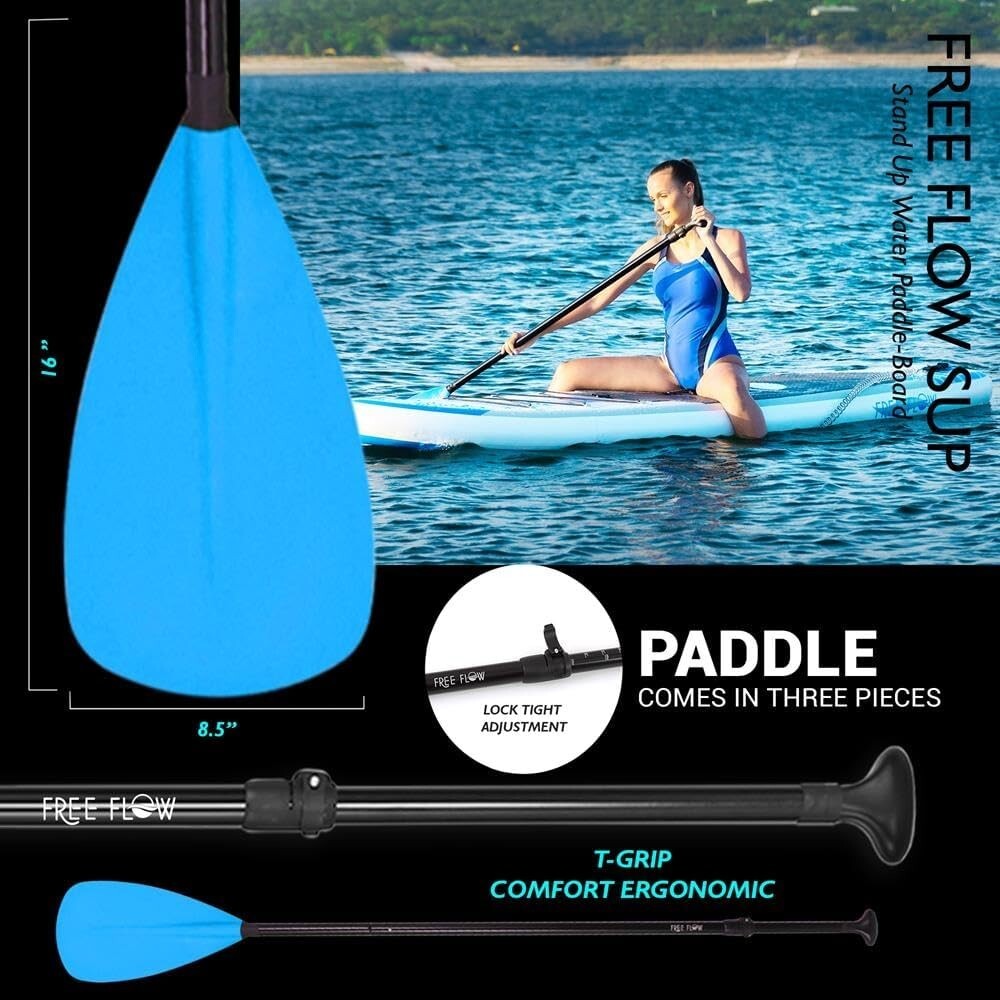 Lightweight 126'' Paddle Board with Complete SUP Accessories - 350 lbs Capacity