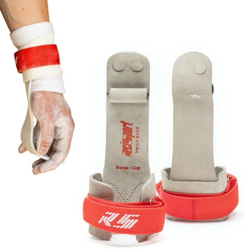 Durable Men's Gymnastics Hand Grips - Custom Fit for High-Performance Routines
