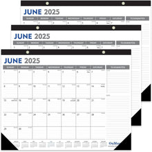 Load image into Gallery viewer, Spacious 2025-2026 Calendar Set - Ideal for Teams &amp; Collaborative Workspaces