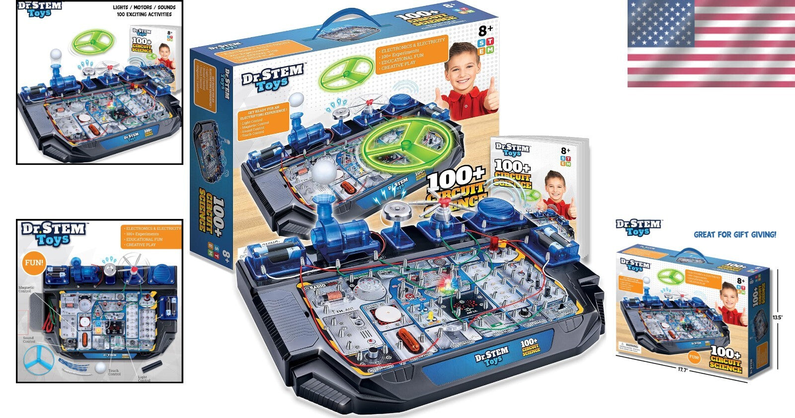 Fun and Educational Circuit Science Kit - Over 100 Hands-On Experiments for Kids