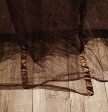 Load image into Gallery viewer, Premium King Size Bed Canopy in Coffee - Modern 4 Openings Mosquito Protection