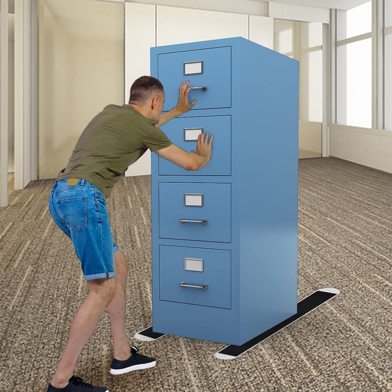 Reusable Furniture Movers with Pull Strap – Ideal for Carpet and Hardwood Use