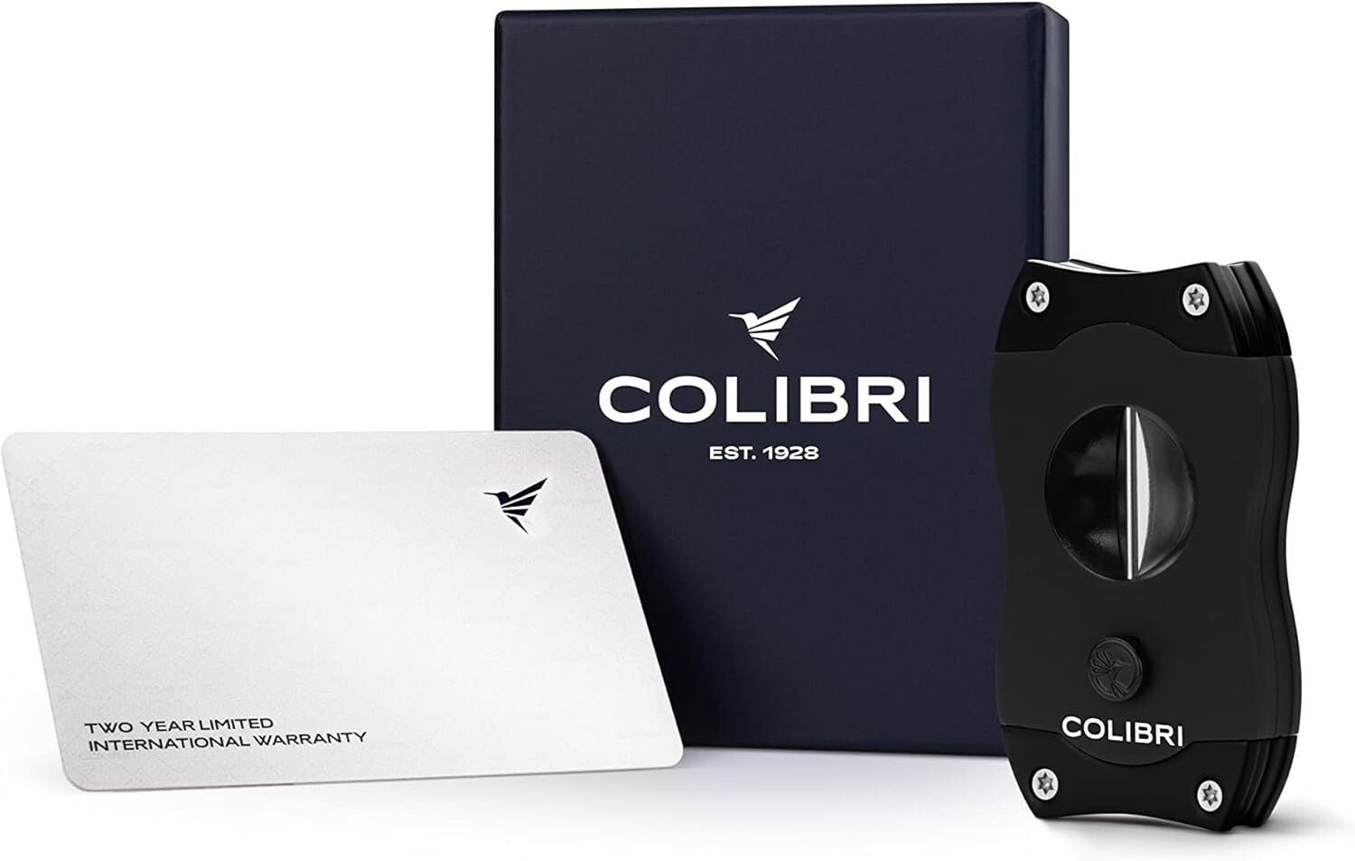 Classic V-Cut Cigar Cutter - Stainless Steel Blade for Smooth Cutting Experience