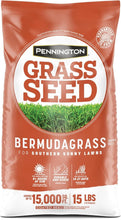 Load image into Gallery viewer, Premium 15 lb Bermudagrass Grass Seed with Penkoted Technology - Thrives in Sun