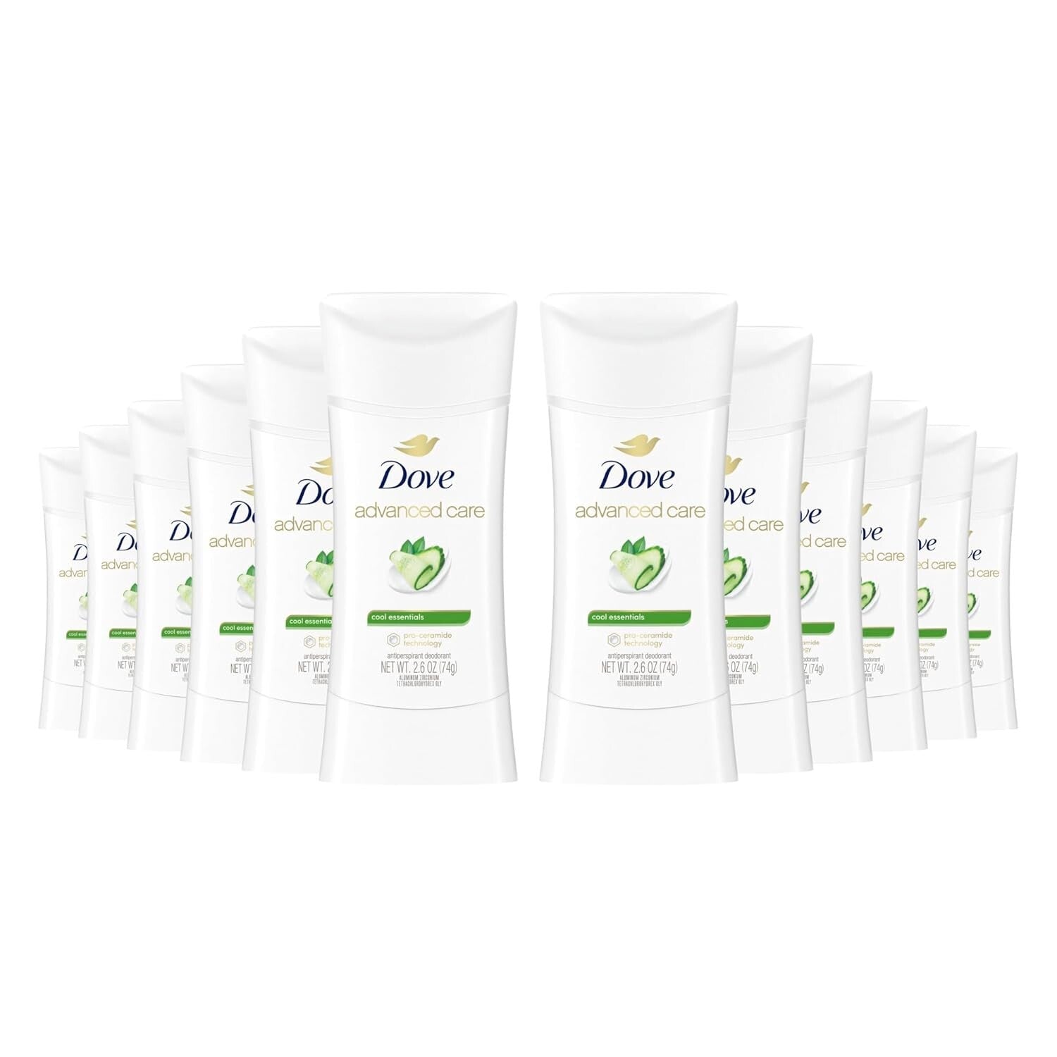 Pro Ceramide Technology Antiperspirant Stick - 12 Pack, Skin Repair & Protection